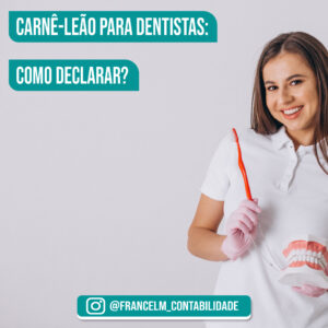 Carnê-leão para dentistas: Como regularizar?