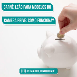 Carnê-leão para Modelos do Camera Prive: Como pagar?